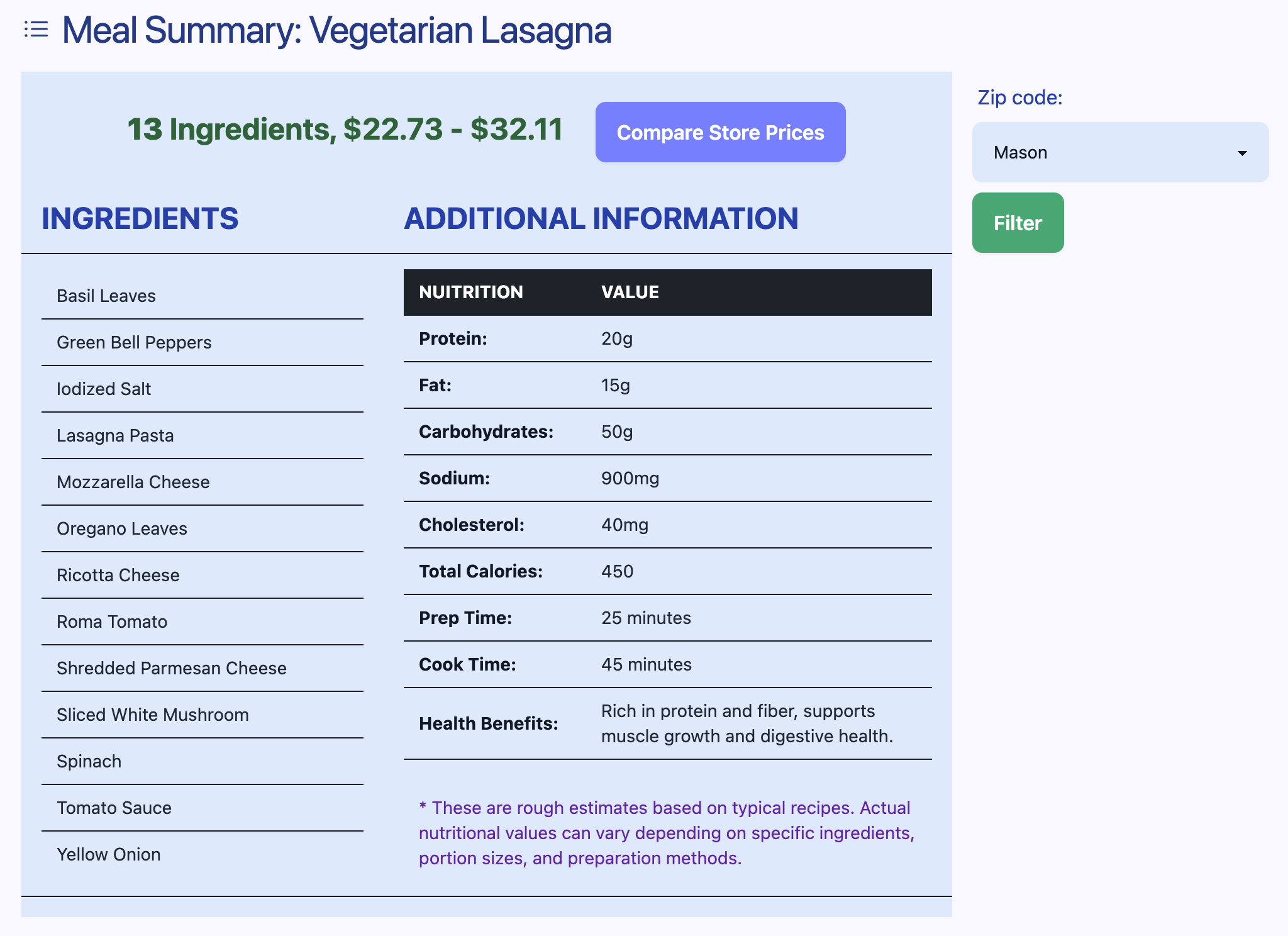 Search for your favorite meal on any retailer site and you will only get frozen unrelated products. With GrocerAI, you instantly get local pricing, most common ingredients, and meal nutrition & health insights